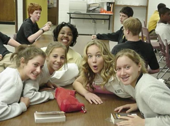Jennifer Lawrence, Middle School Jennifer Lawrence, Middle School